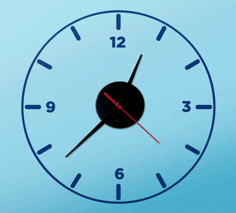 Blue Hands À faire soi-même Horloge mécanisme-Faites votre propre Horloges