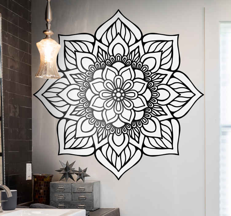 Mandala Flower Background Design Graphic by nayanikastudio1 · Creative  Fabrica