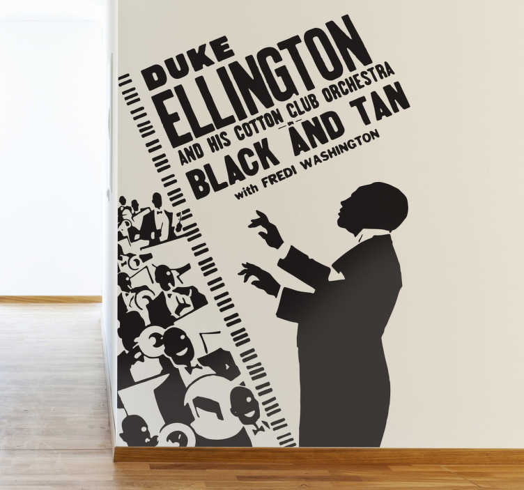 Sticker affiche Duke Ellington