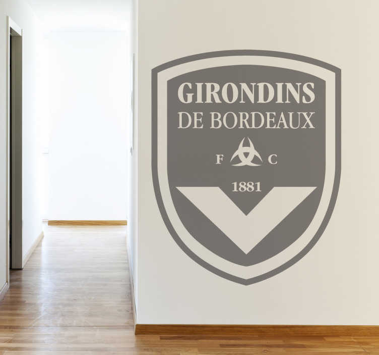 Sticker logo Girondins de Bordeaux