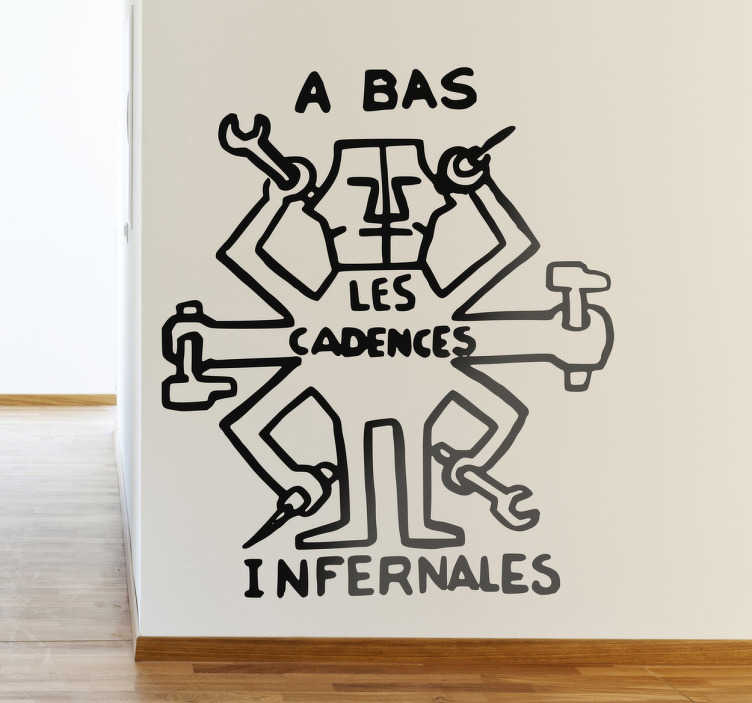 Sticker cadences infernales
