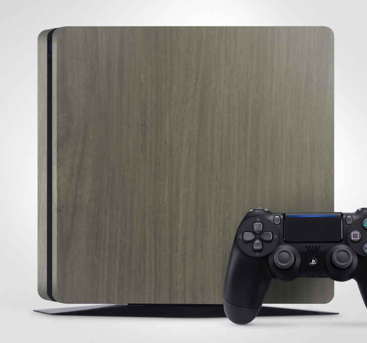 Cover/ Wrap for Playstation 4 Slim Playstation 4 Slim PS4 Slim Skin Blue Patterned Tiles Console Skin