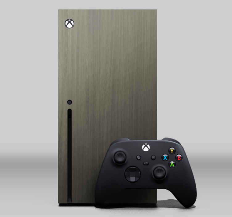 Light brown wood texture xbox sticker - TenStickers