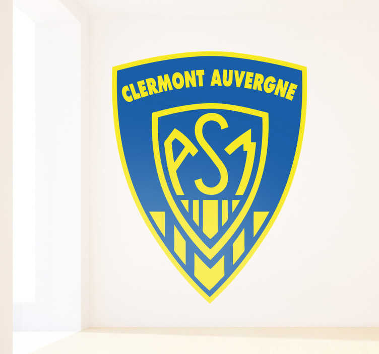 Sticker embleme Clermont Auvergne