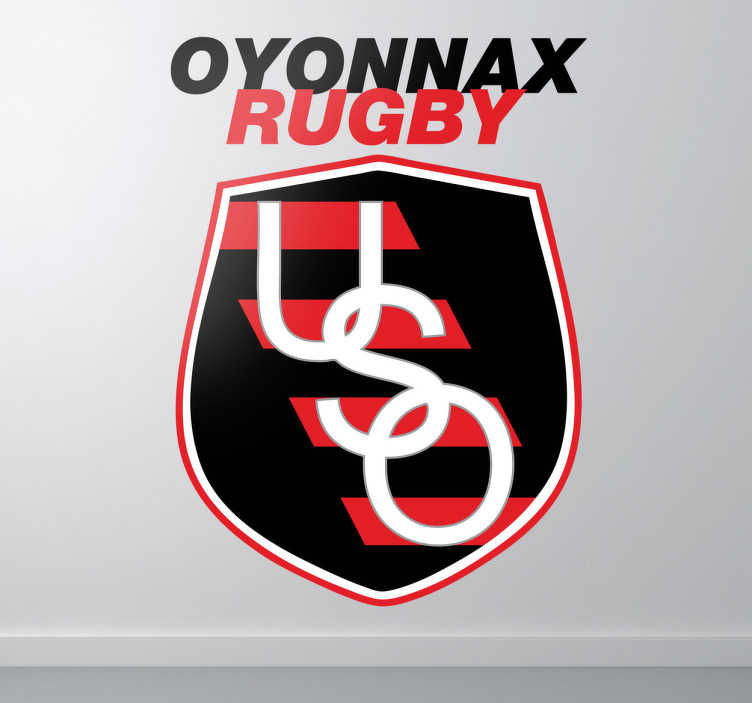 Sticker logo Oyonnax rugby