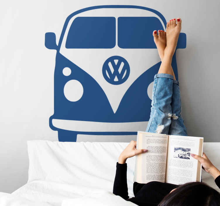 Classic Van Silhouette vehicle sticker - TenStickers