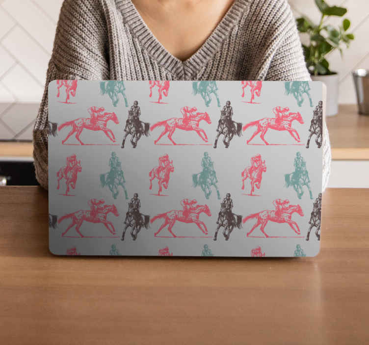 Različite boje na koži sivog laptopa - TenStickers