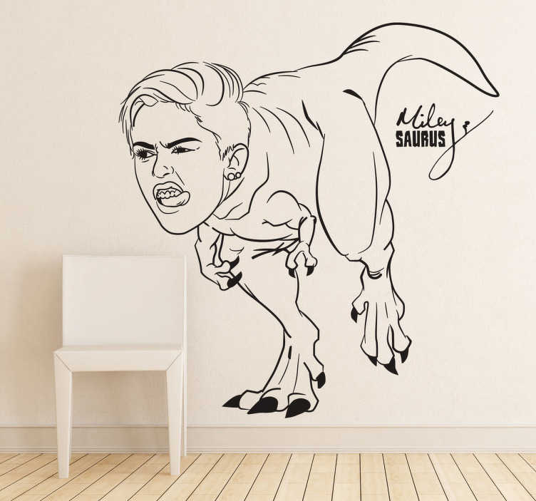 Sticker Miley Saurus