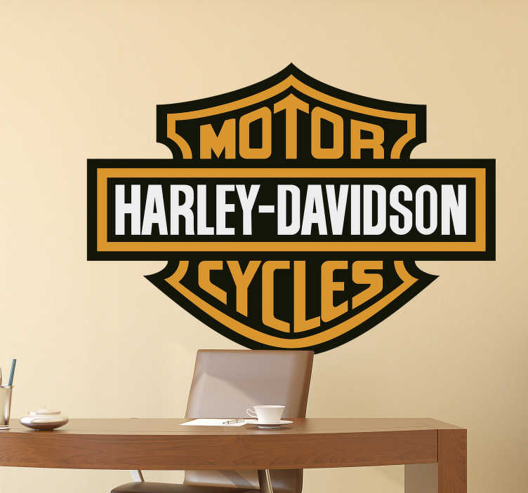 harley davidson wall sticker