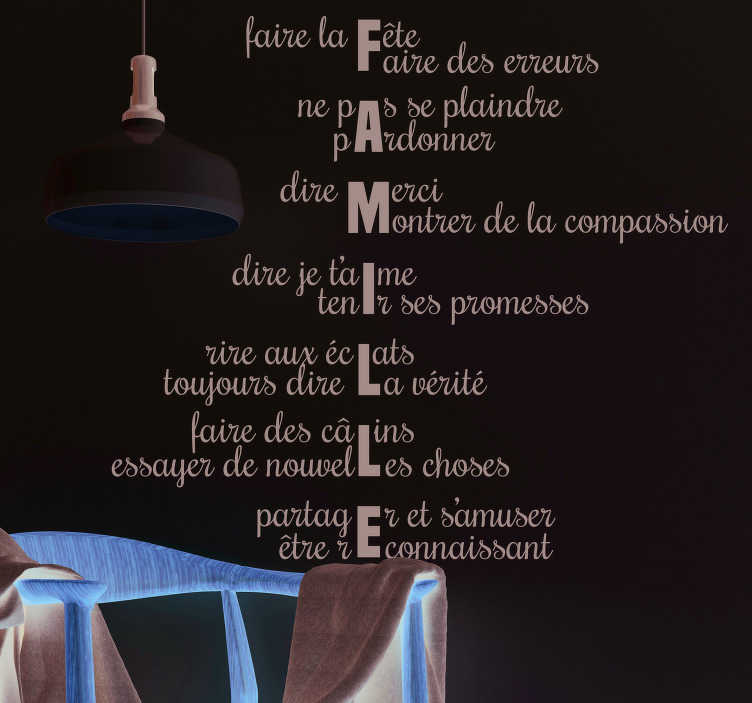 Sticker Maison Arbre de la famille - TenStickers