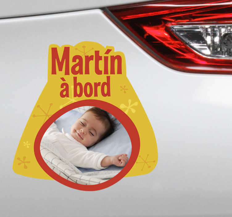 Stickers bébé à bord pour voiture - TenStickers