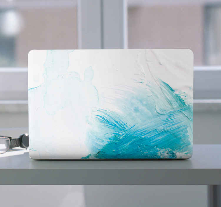 Adesivo pc Pittura a olio astratta strutturata