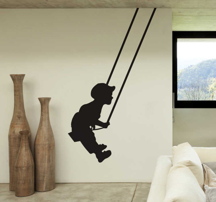 Vinis para quarto infantil Salto de macaco - TenStickers