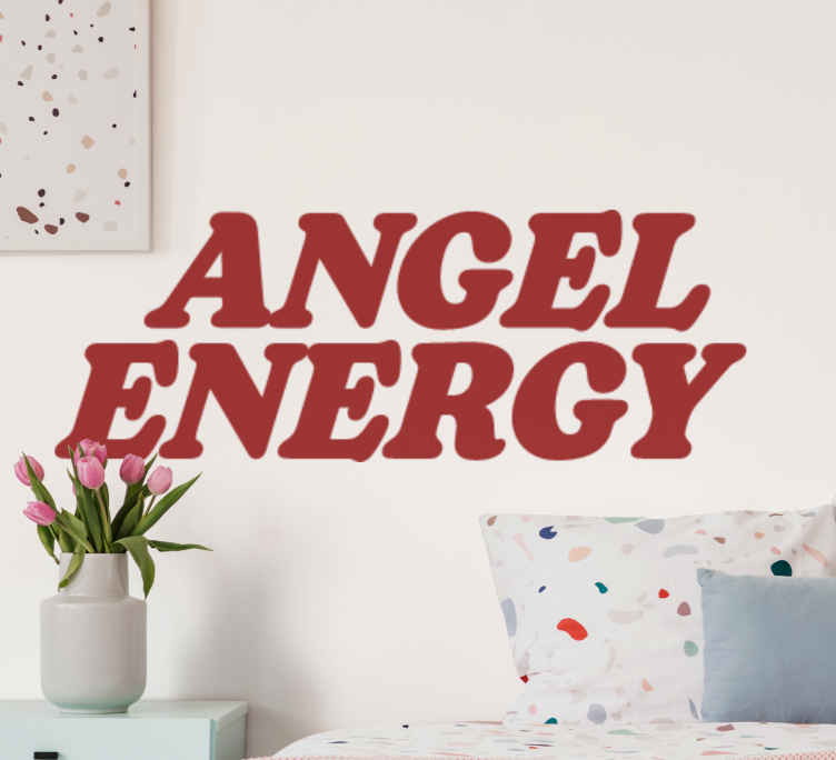Melek enerjisi. Dizüstü bilgisayar derileri çıkartması - TenStickers
