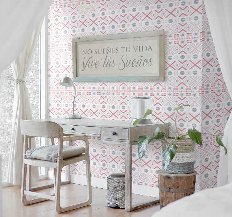Vinilo pared dormitorio vivir tus sueños - TenVinilo