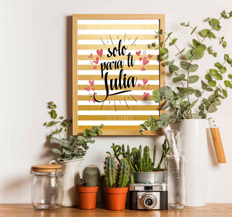 Vinilo frase Tarjetas de San Valentín - TenVinilo