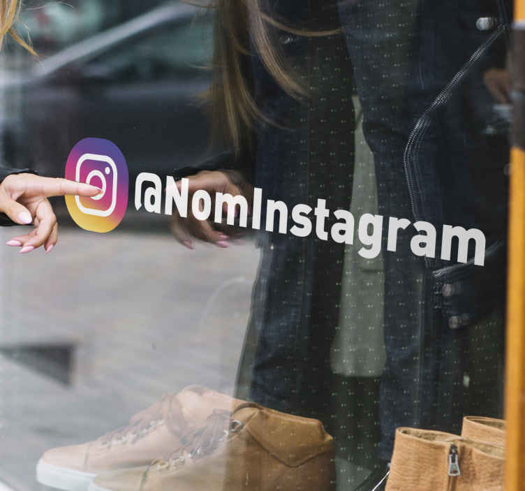 Stickers kit Instagram personnalisable - TenStickers