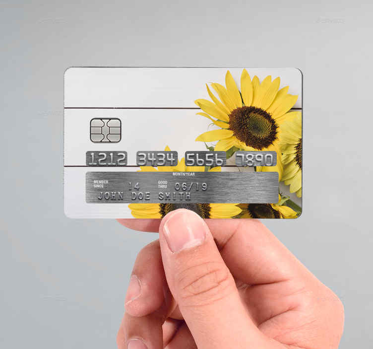 Sticker carte bancaire personnalisé