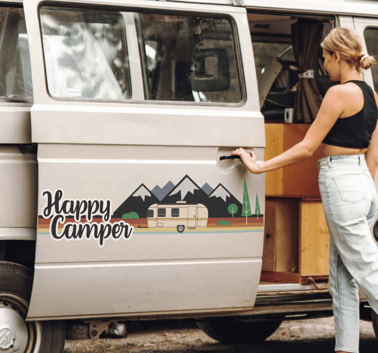 Camper Vehicle - TenStickers