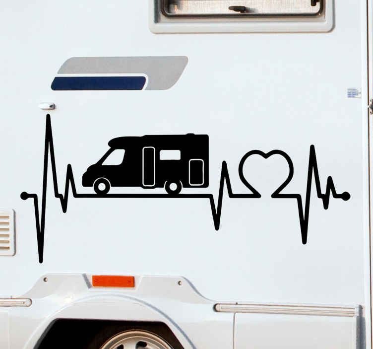 cardiograma de autocaravana - TenVinilo