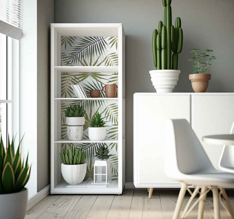 Vinilo adhesivo para muebles de cactus - TenVinilo