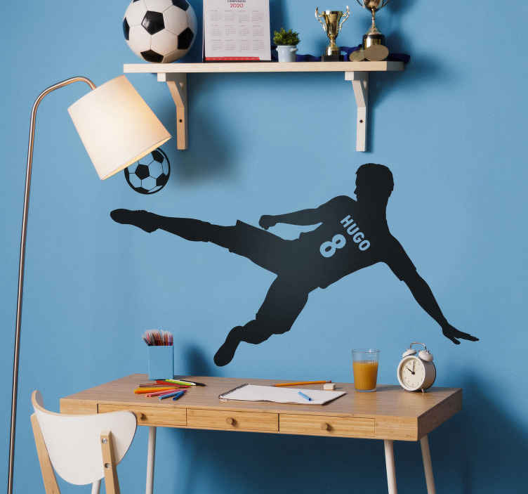 The Sport Soccer para habitación de los niños, dormitorio, gimnasio, arte,  tatuaje negro, Vinilos Paredes calcomanías de pared decoración vinilo
