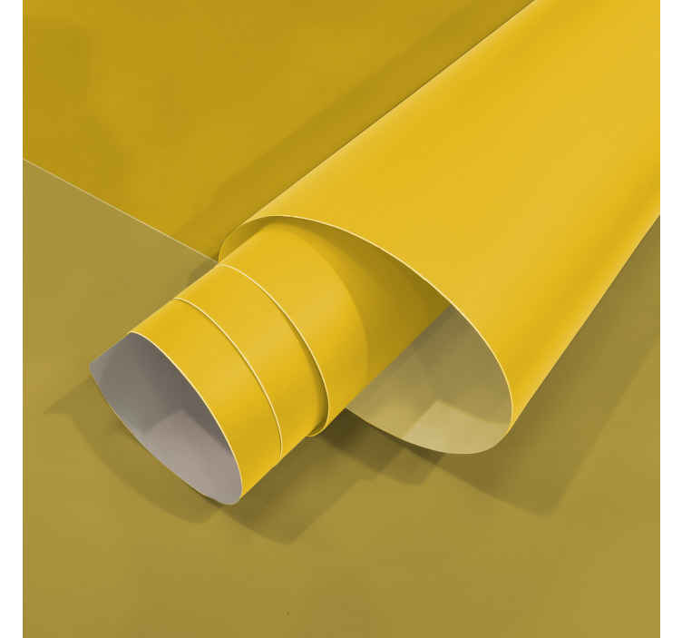 Adesivo per armadio lenzuolo giallo - TenStickers