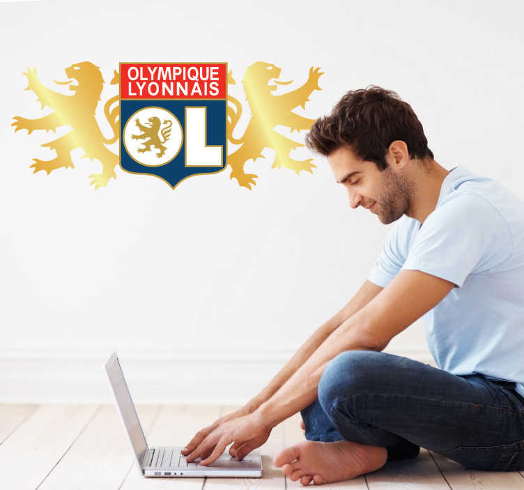 Sticker écusson OL