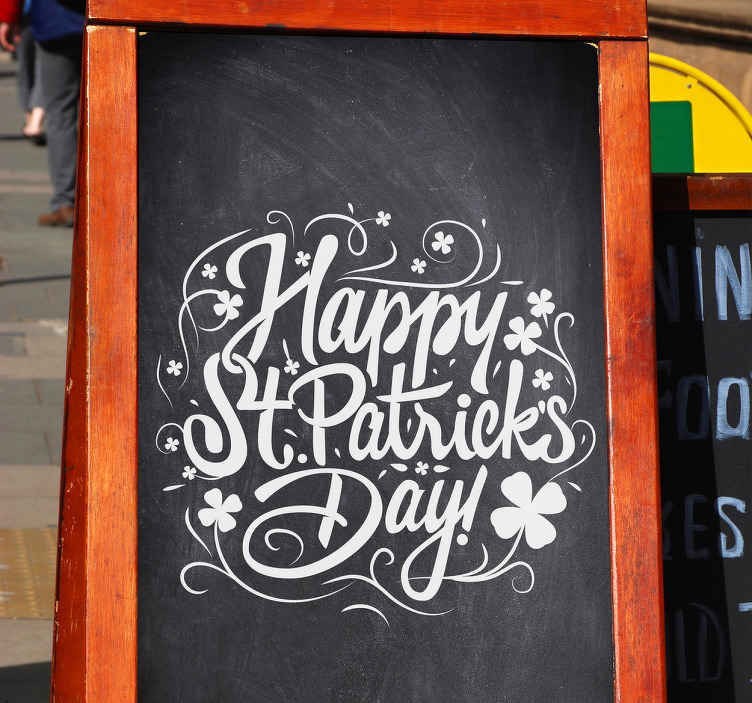 Vinilos para bares StPatrick’s Day - TenVinilo