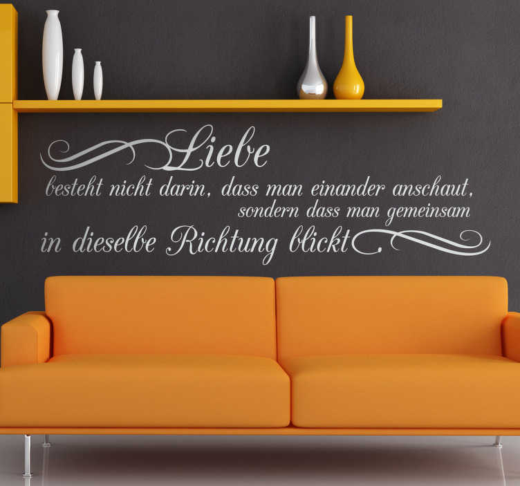 Exupery Liebe Aufkleber TenStickers
