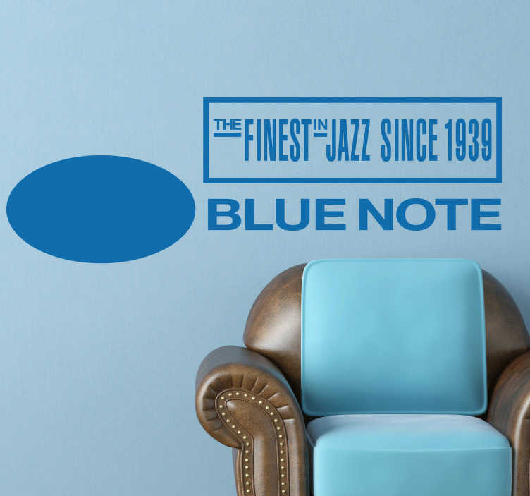Sticker logo Blue Note