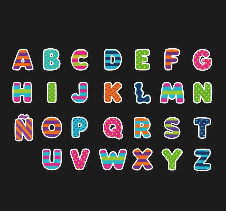 Sticker illustration custom funky typography - TenStickers