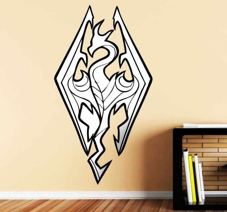 Sticker logo Skyrim