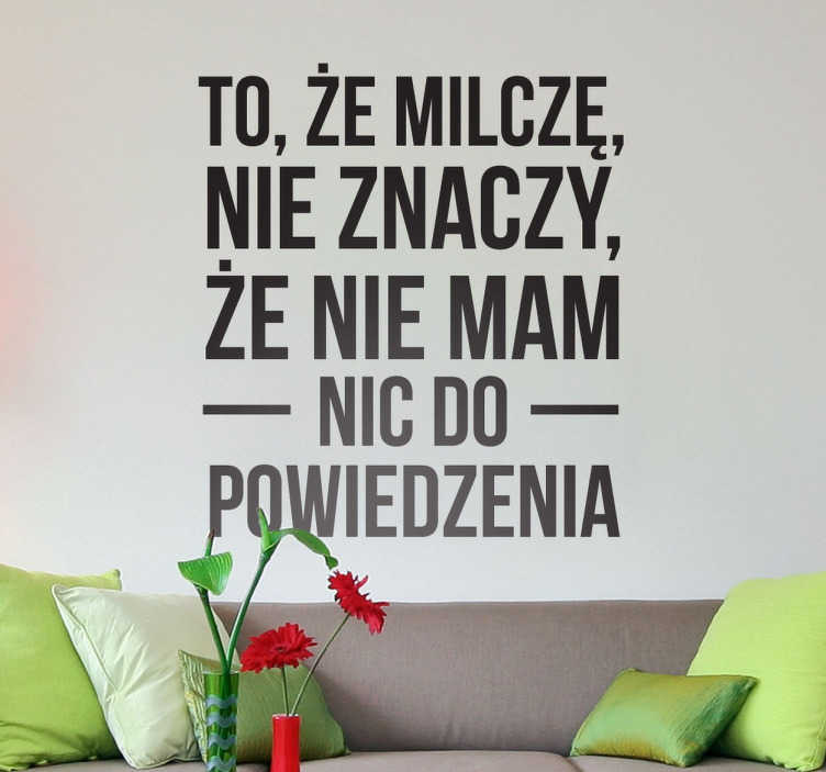 Naklejka dekoracyjna cytat Jonathan Carroll - TenStickers