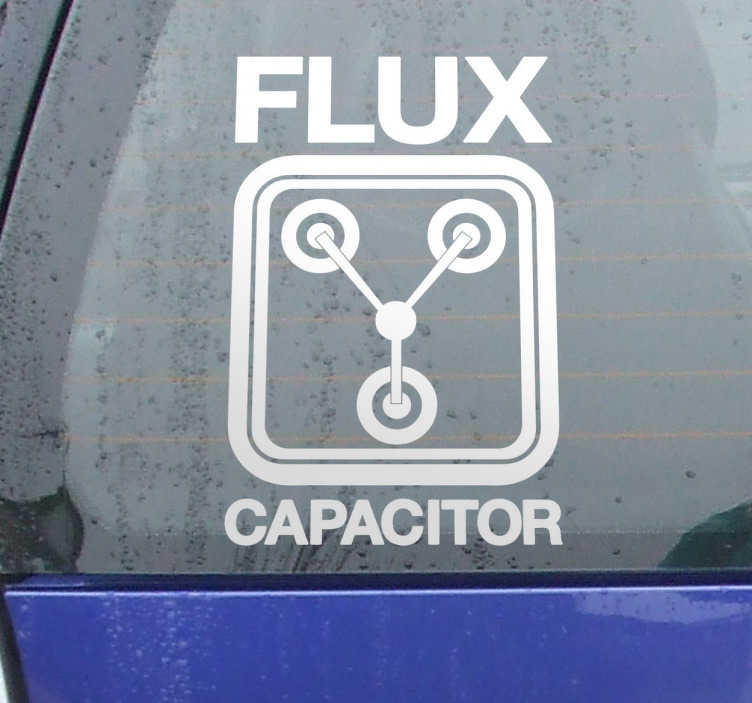 Sticker flux capacitor