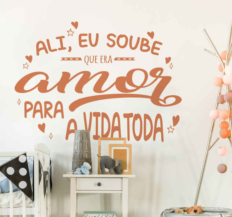 Autocolante animal amor por todos ao vivo - TenStickers