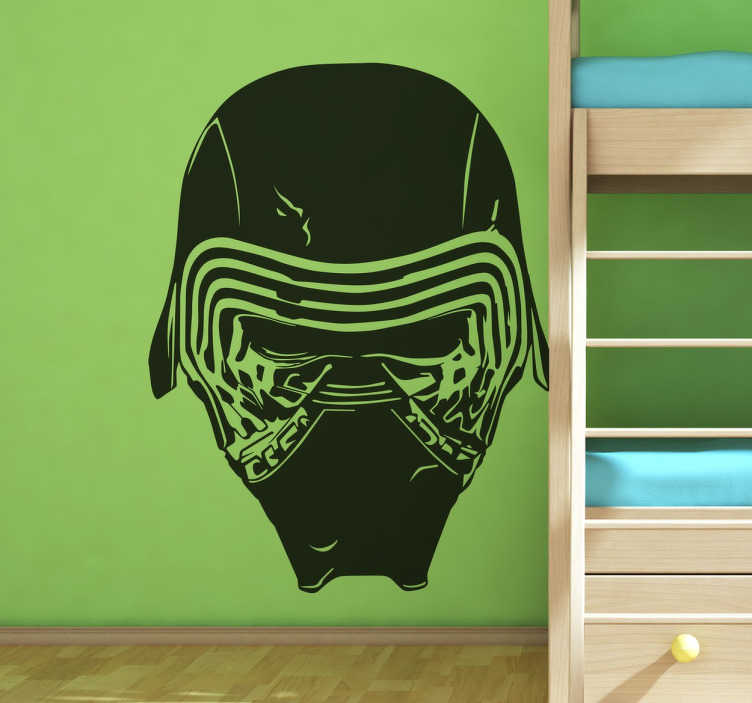 Sticker Star Wars masque Kylo Ren