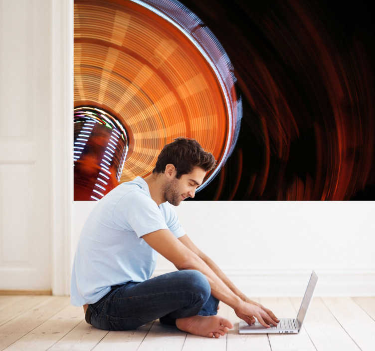 Photo murale lumières nocturnes