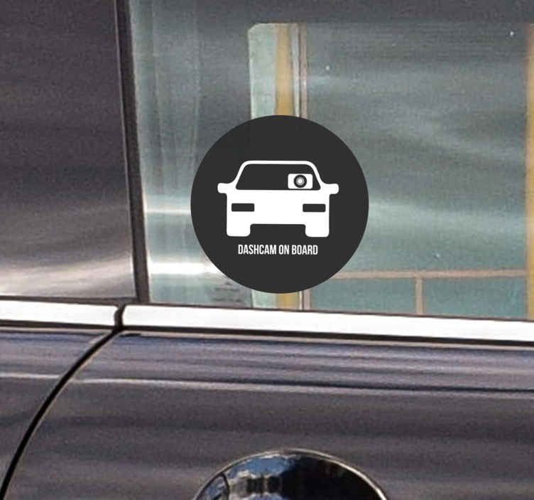 Decoratie stickers auto camera dashboard - TenStickers