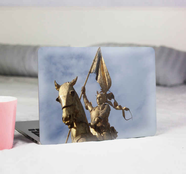 Sticker  statue de Jeanne d'Arc - TenStickers