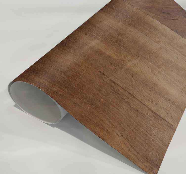 Vinilo puerta Textura de fondo de madera de madera marrón - TenVinilo