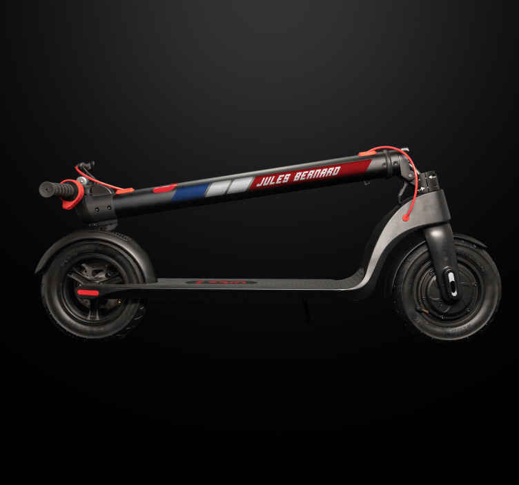 Sticker trottinette personnalisable - TenStickers