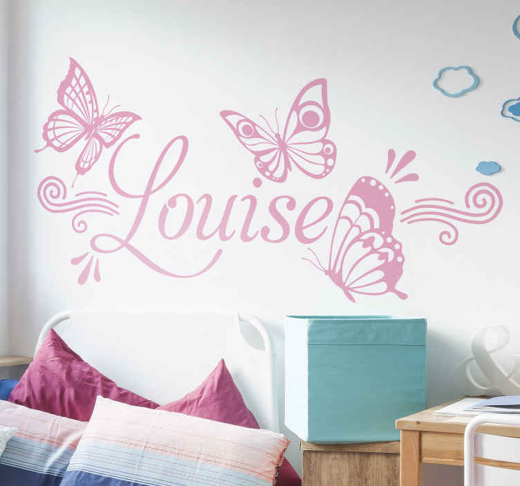 Stickers Muraux Chambre Fille Fées & Papillons (Kit)
