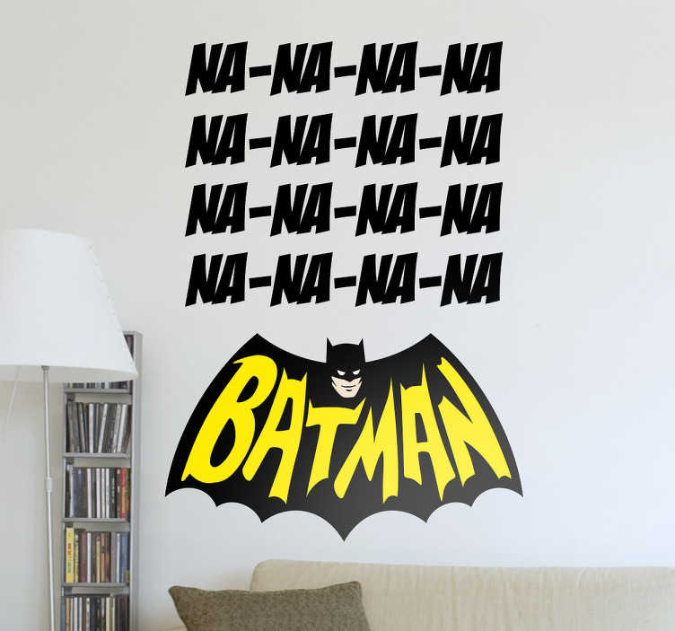 Sticker Batman na na na