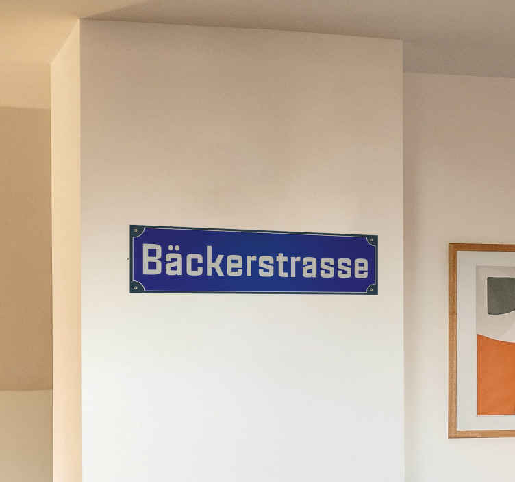 Aufkleber Verkehrsschilder straßenschild zürich - TenStickers