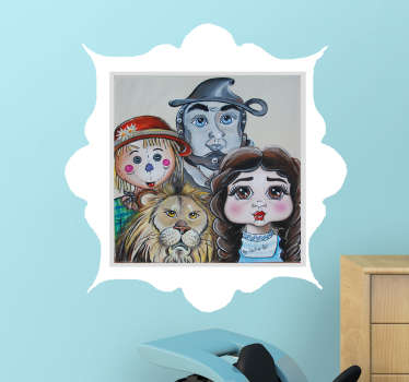 Wizard of Oz Children's Decorative Sticker - TenStickers