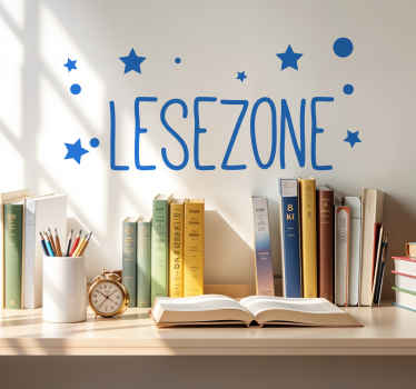 Wandtattoo Jugendzimmer lesebereich - TenStickers