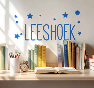 Leeszone Muursticker tienerkamer - TenStickers