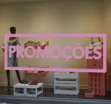 Autocolante promoções loja - TenStickers