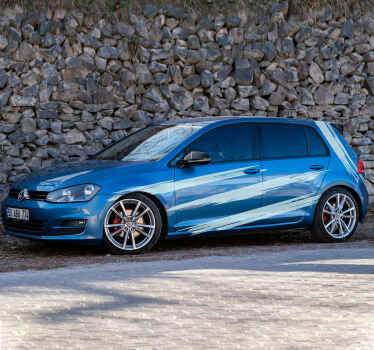 Nálepka na auto dizajnová súprava štetcov - Tenstickers